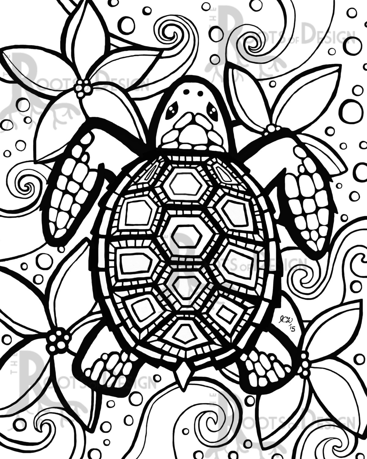 1200x1500 Sea Turtle Coloring Pages Turtles Printable Free For Kids