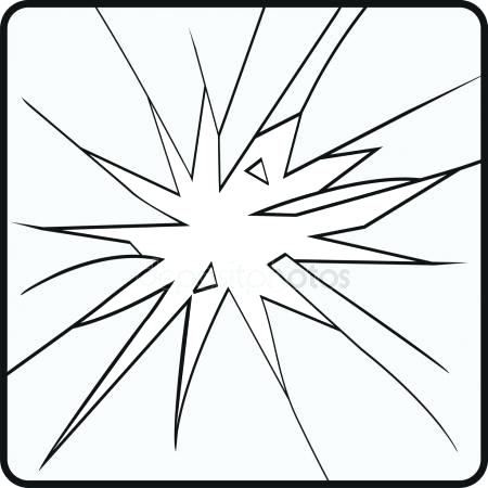 450x450 Sea Urchin Coloring Page Broken Glass Effect Hole In The Broken