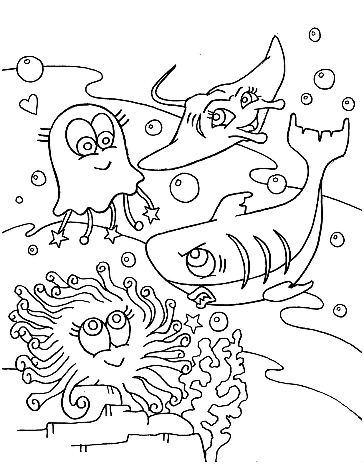 1236x1600 Colouring Sea World Coloring Pages At Decor Gallery Ideas