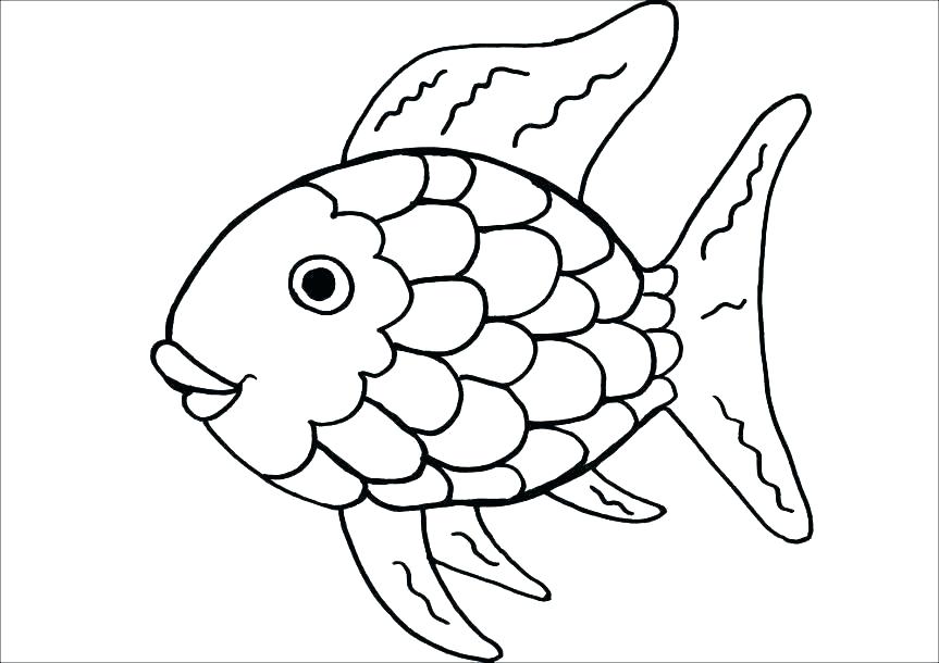 863x610 Fish Coloring Pages Free Free Coloring Pages Fish Coloring Picture
