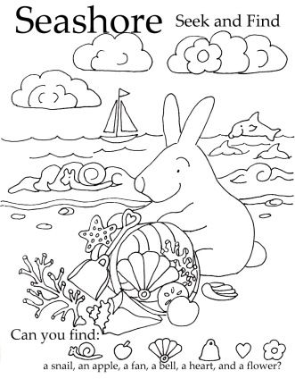 331x424 Seek And Find Printable Pages