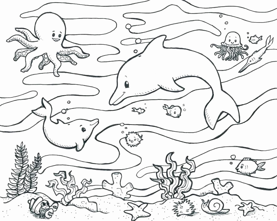 900x717 Ocean Coral Coloring Pages Image Lovely Seascape Coloring Pages