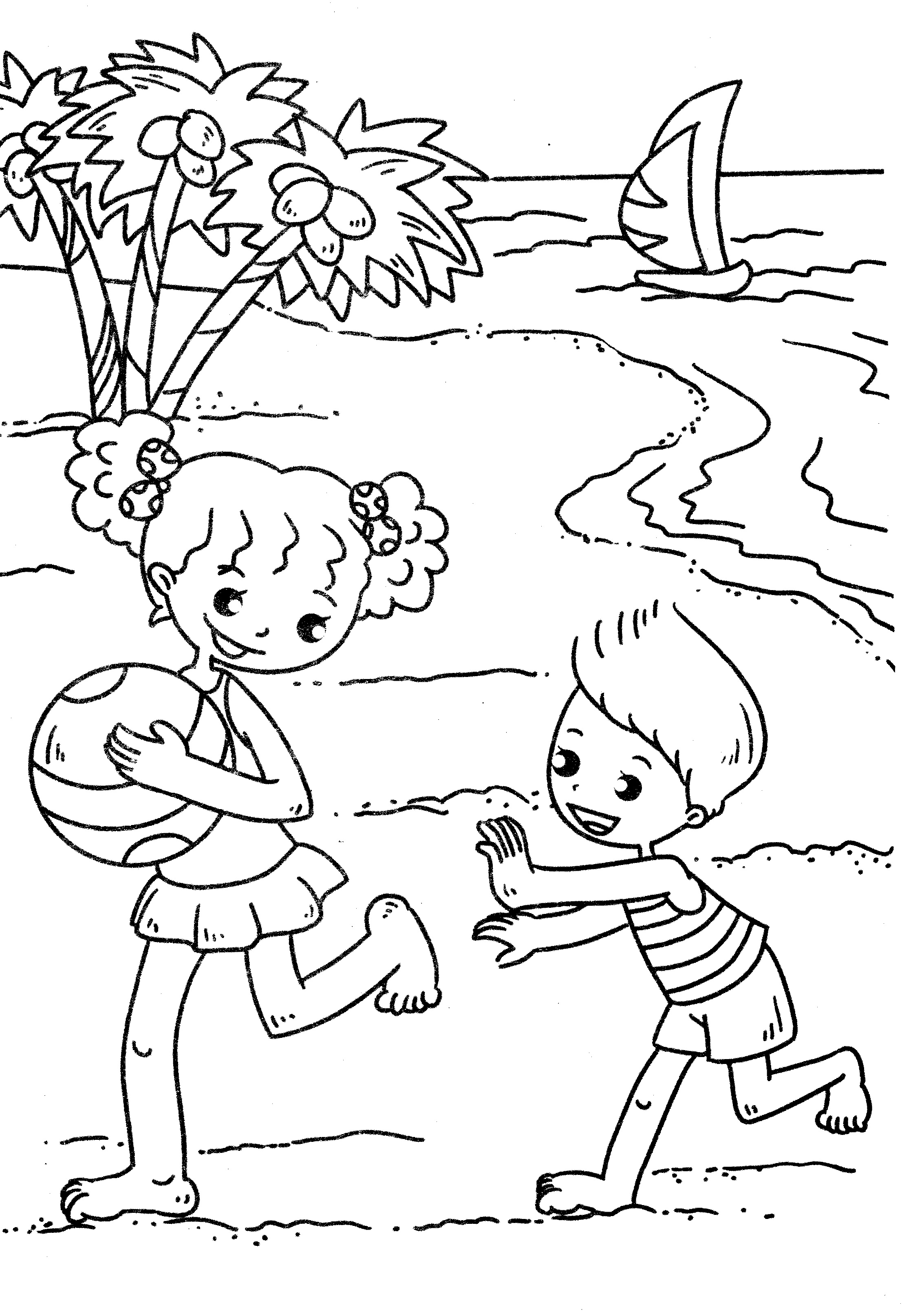 2213x3227 Last Minute Seashore Coloring Pages Free Print