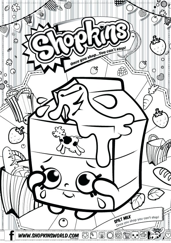 595x842 Shopkin Coloring Sheets Printable Coloring Pages Season 4 Shopkins