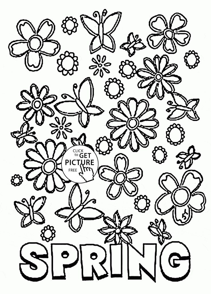 Seasons Coloring Pages
