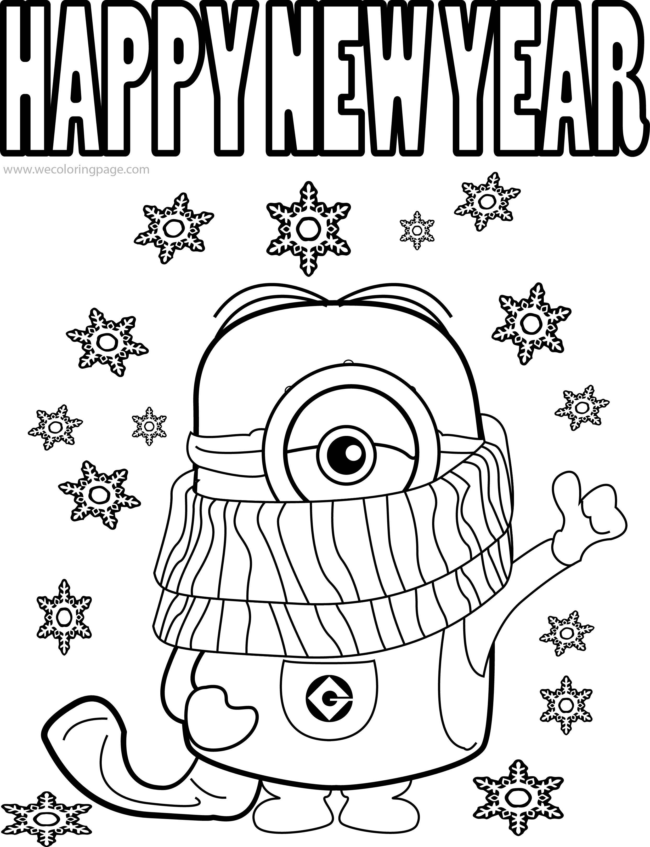 Seasons Greetings Coloring Pages