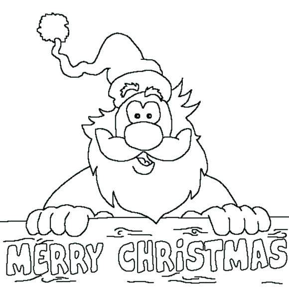 580x580 Seasons Greetings Party Invitation Reindeer Coloring Page