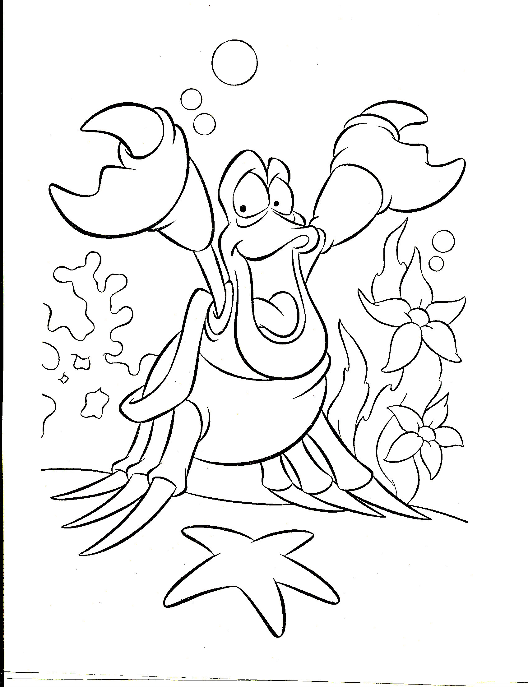 1698x2210 Crabs Coloring Pages Gallery Coloring For Kids 2018