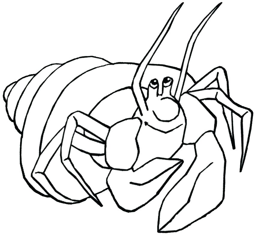 850x784 Sebastian Coloring Pages Cute Crab Coloring Pages Sebastian