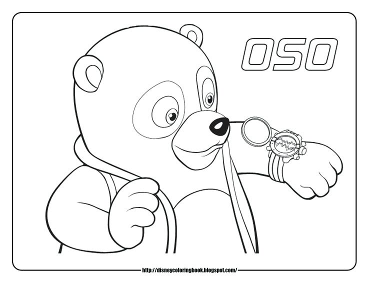 736x568 Oso Coloring Pages Special Agent Coloring Pages Oso Special Agent