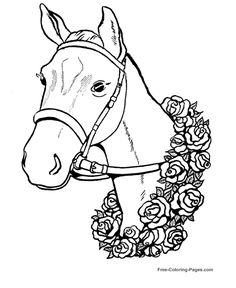 236x288 Derby Horse Coloring Pages Pilgrimage To The Tombs Of Man O' War