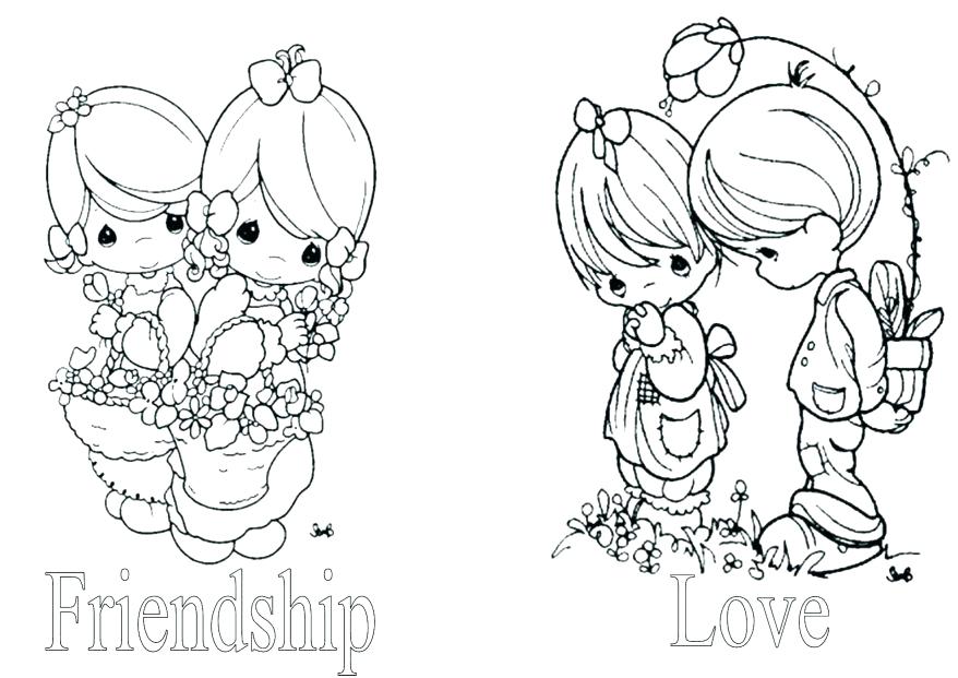 878x621 Free Printable Precious Moments Coloring Pages Printable Precious