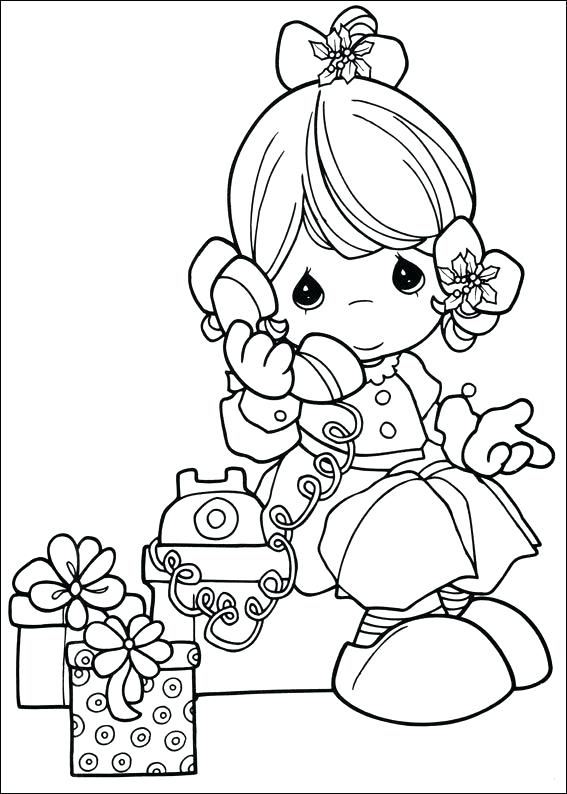567x794 Precious Moments Printable Coloring Pages Precious Moments
