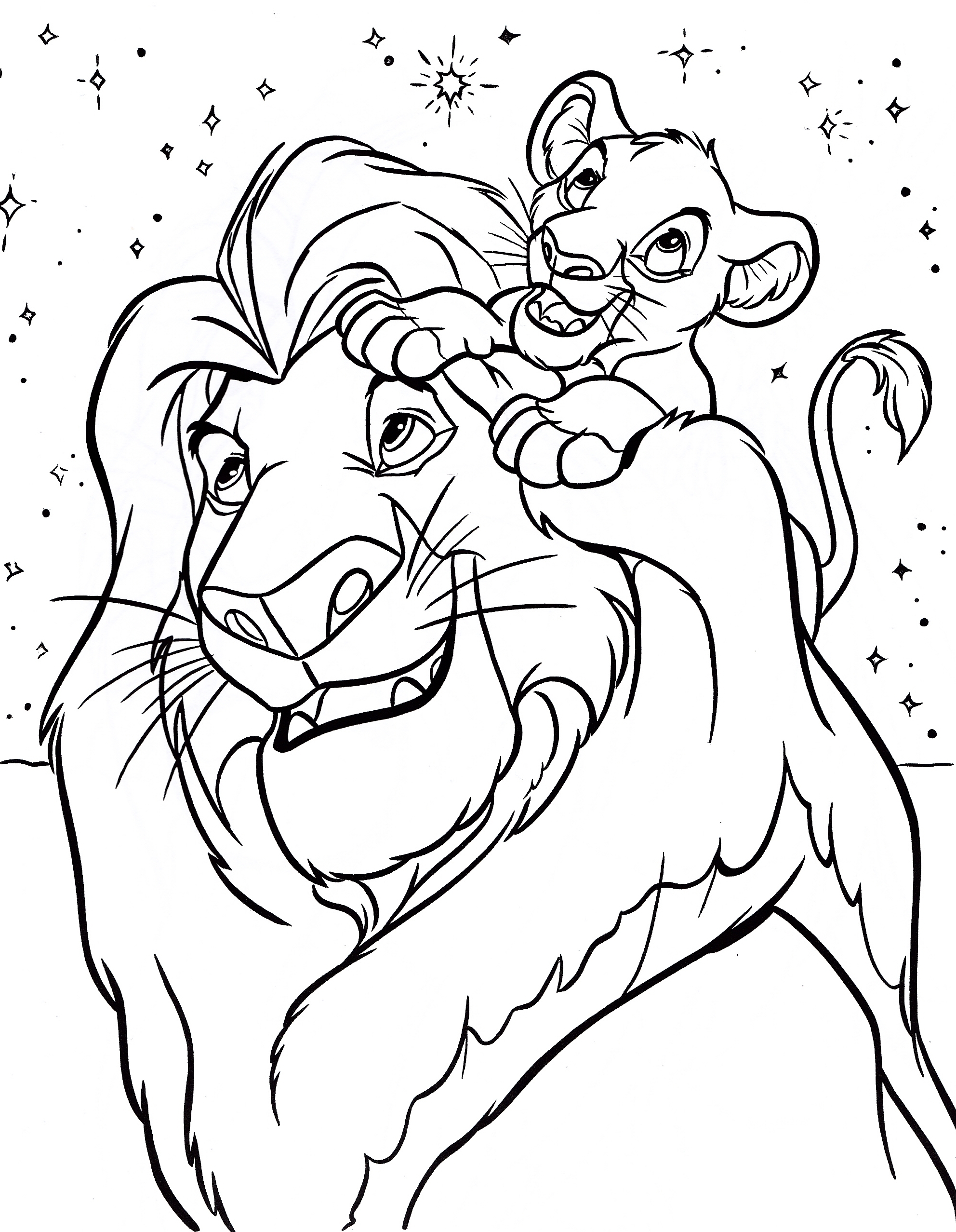 1984x2555 Impressive Coloring Page Lion Free African Pages Printable