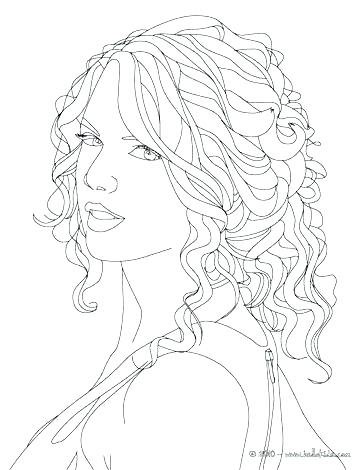 364x470 Selena Gomez Coloring Page Coloring Page Celebrities 6 Printable