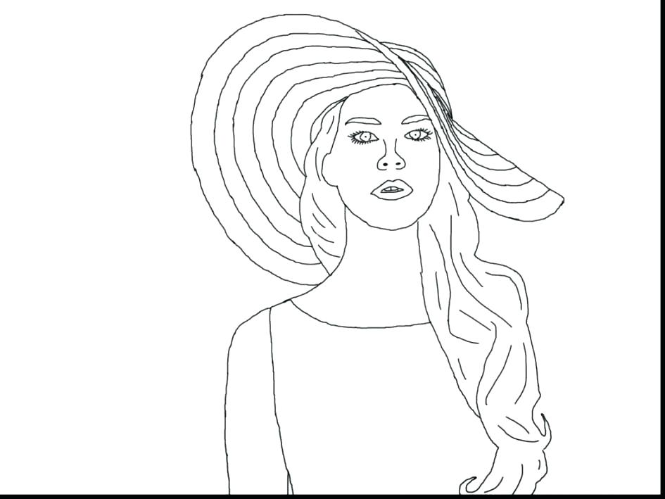 945x709 Selena Gomez Coloring Page Coloring Pages Of Impressive Ideas