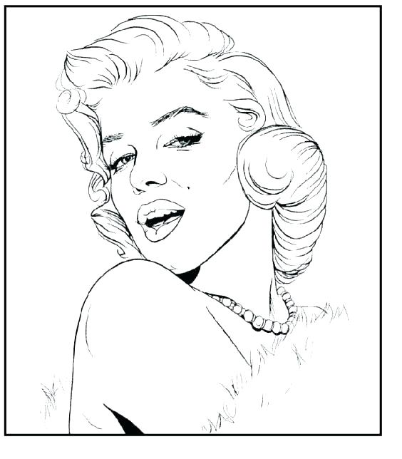 564x644 Selena Gomez Coloring Page