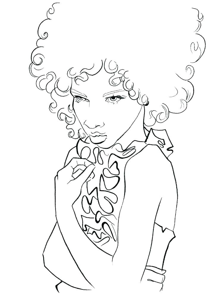 736x1013 Self Portrait Coloring Page Self Portrait Coloring Page Girl