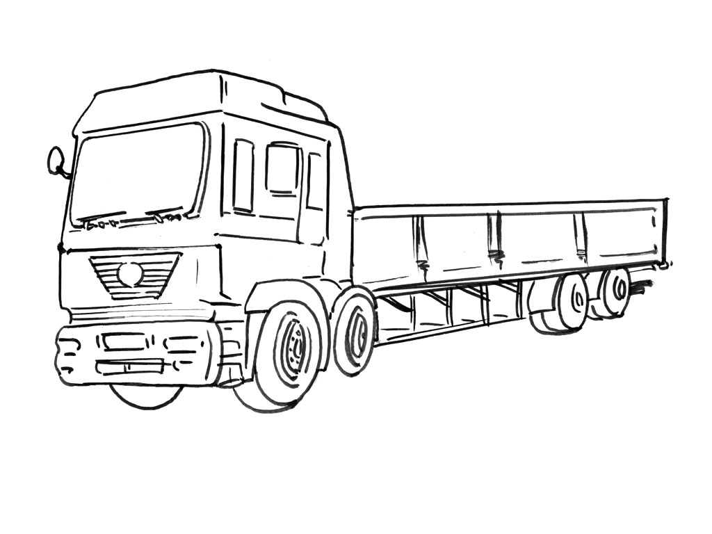 1024x768 Semi Trailer