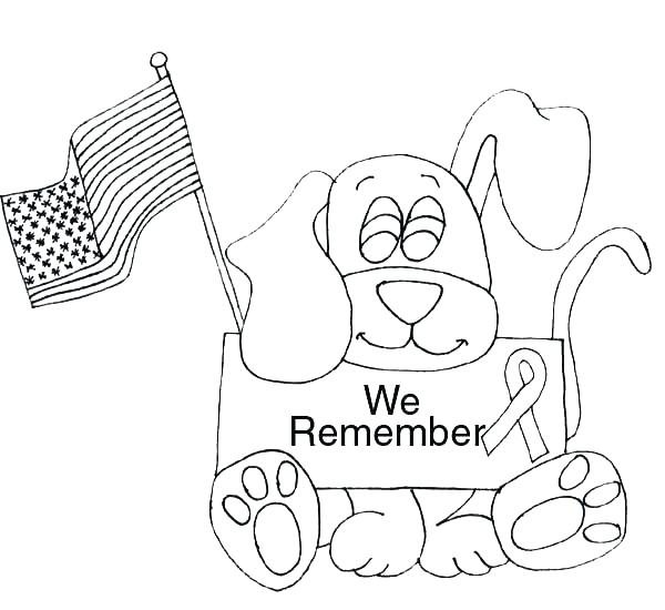 600x550 September 11 Coloring Pages