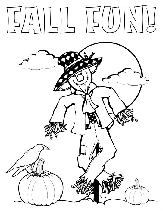 541x700 Autumn Coloring Sheets Printable Free Coloring Pages
