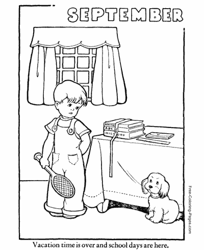 400x490 Autumn Or Fall Coloring Pages, Sheets And Pictures