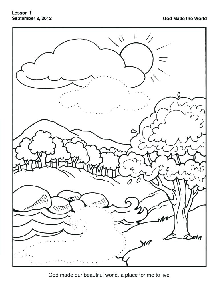 767x1024 Coloring Pages Of Mandala To Print For Creation 7 Days Day