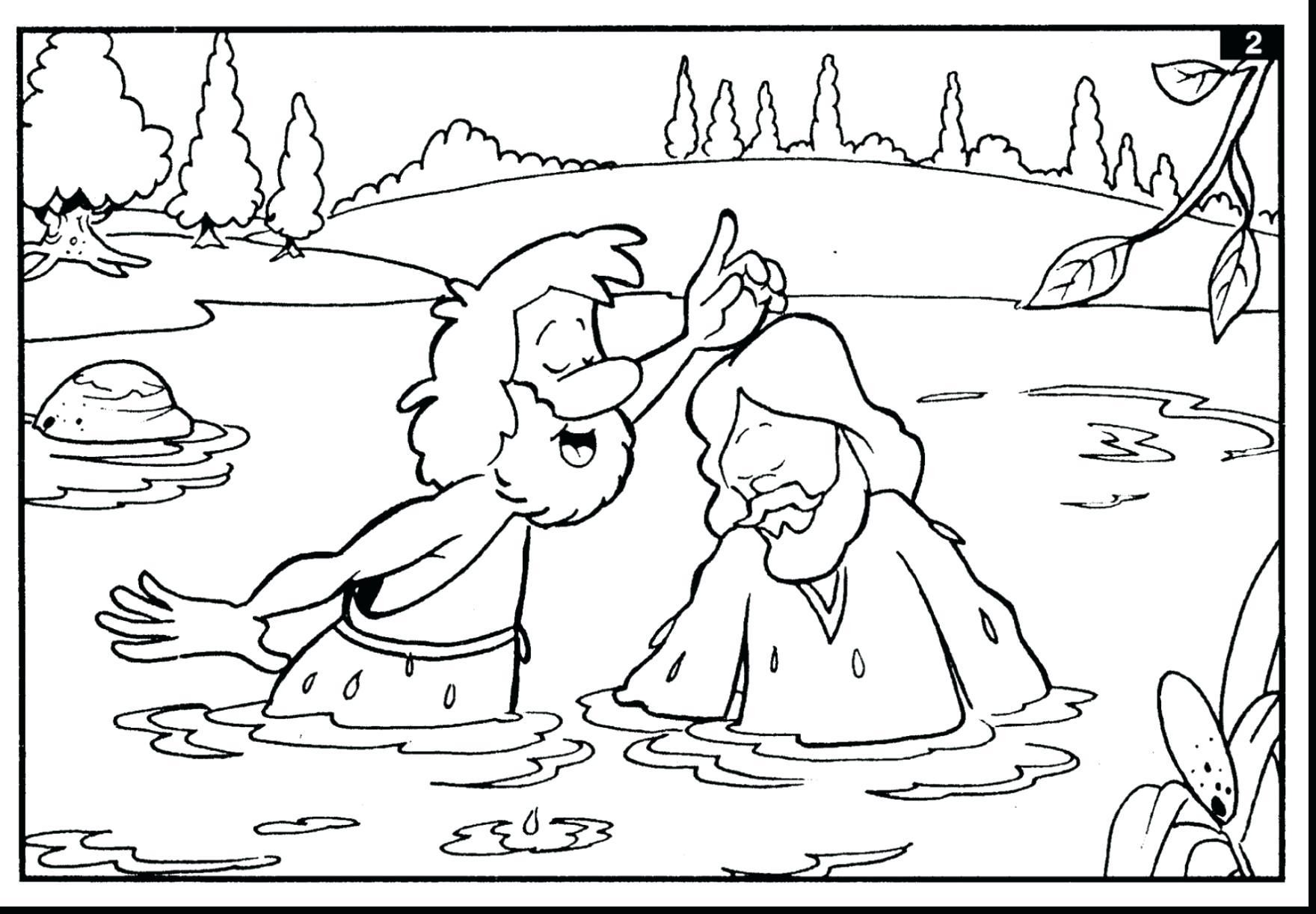 Sermon On The Mount Coloring Page