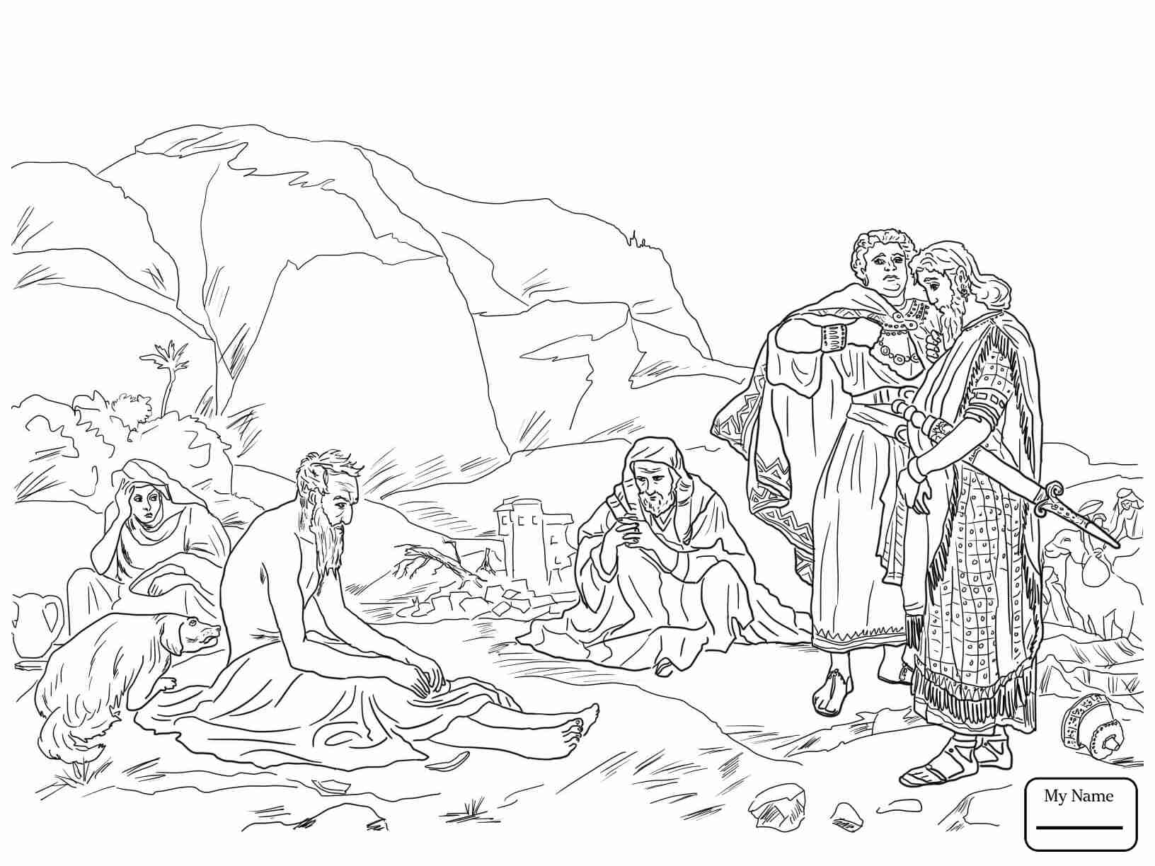 1632x1224 Jesus Sermon On The Mount Coloring Page Free Printable