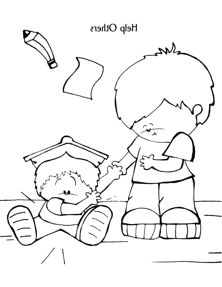 720x931 Helping Others Coloring Pages Download Helping Others Bible