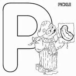 250x250 Sesame Street Alphabet Coloring Sheets