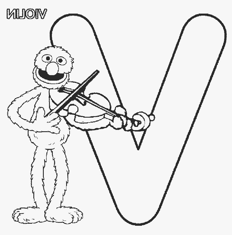 800x813 Elmo Alphabet Coloring Pages