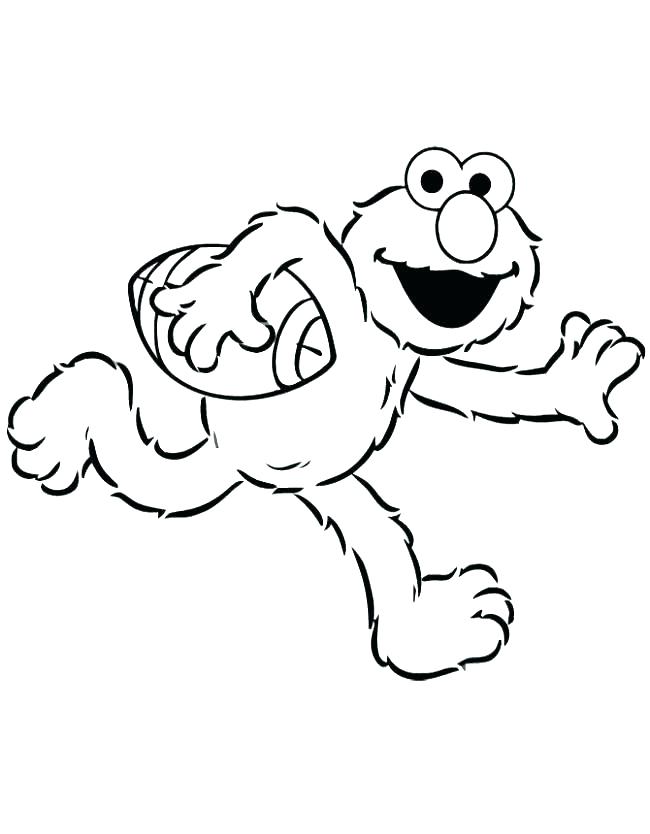 Sesame Street Birthday Coloring Pages
