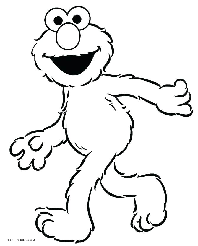 670x833 Coloring Pages Of Elmo Birthday Coloring Pages Coloring Page