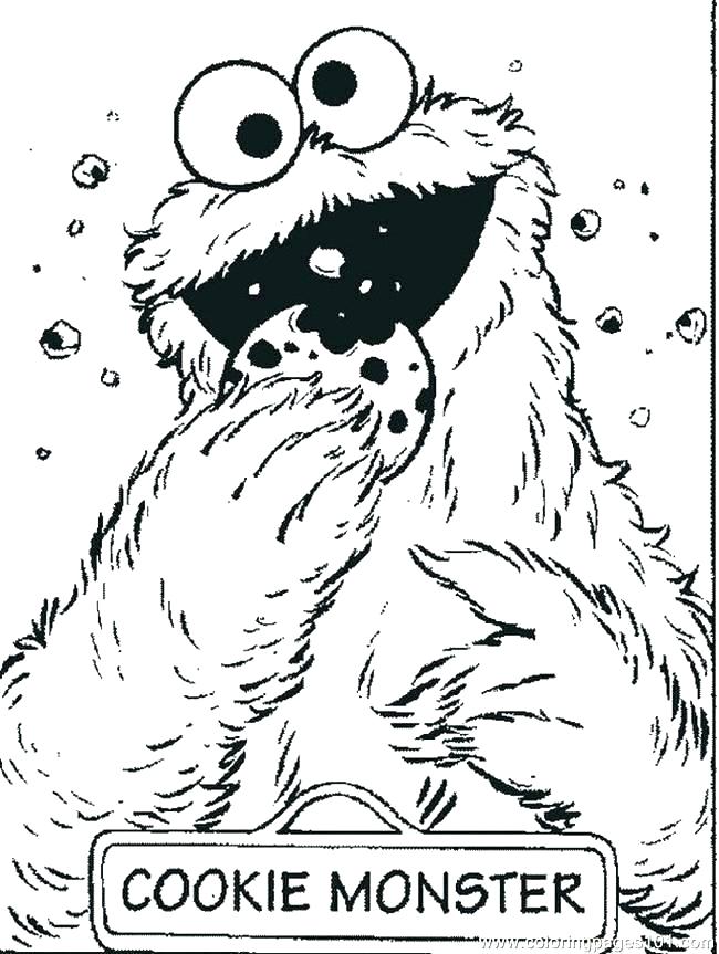 650x863 Printable Sesame Street Characters Coloring Pages Page