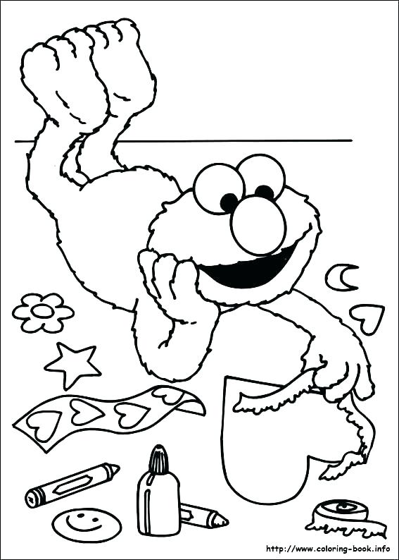 567x794 Sesame Street Characters Coloring Pages Printable Sesame Street