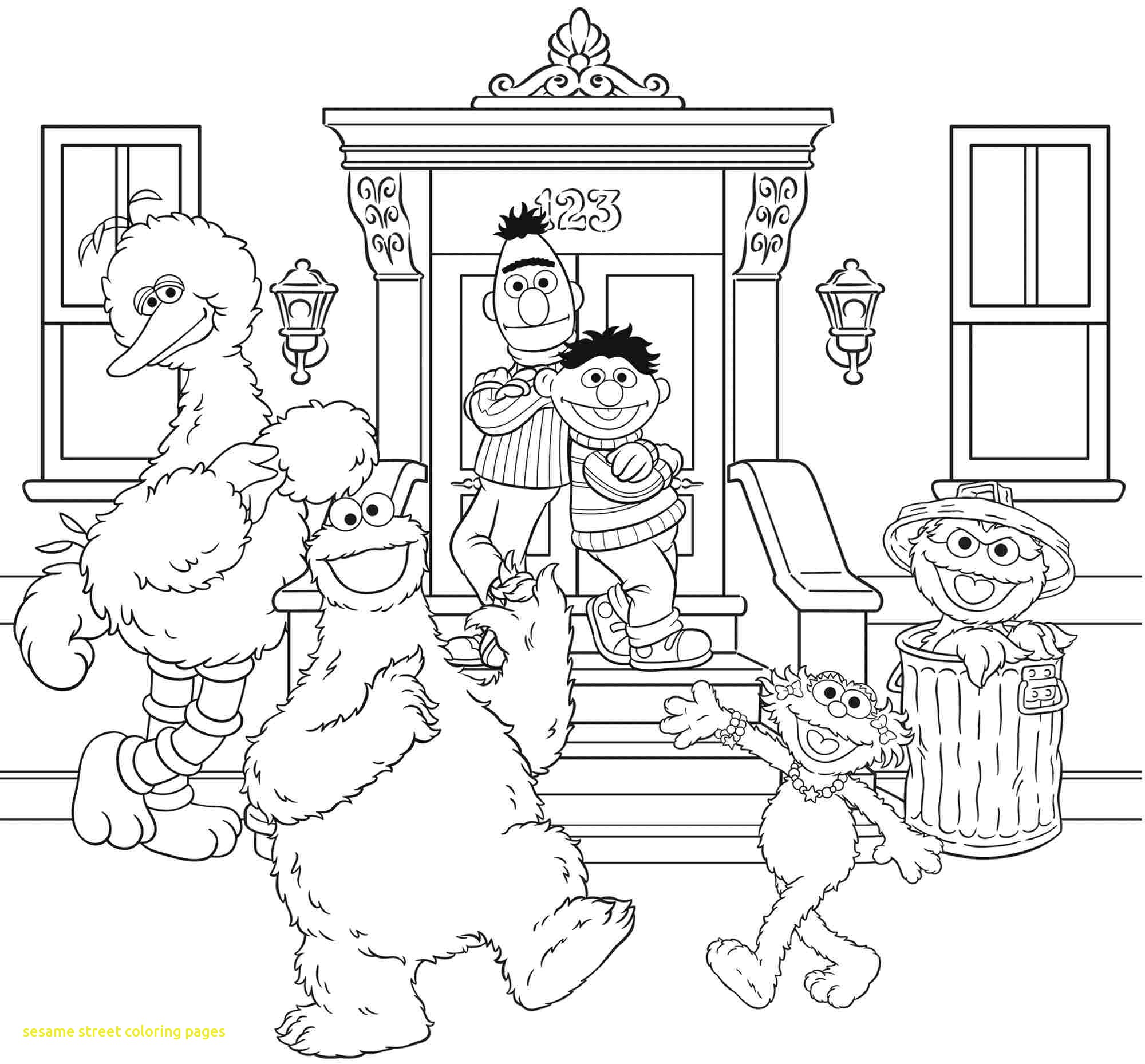 2000x1858 Sesame Street Coloring Pages With 24 Coloring Pages Sesame Street