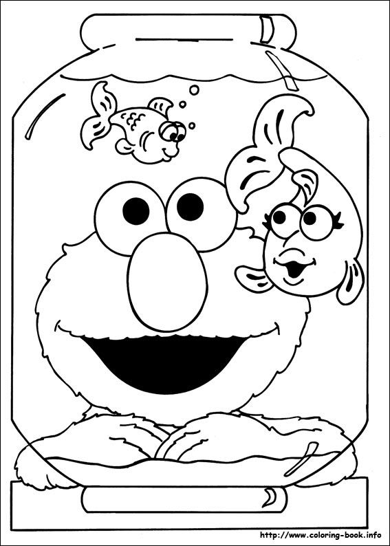 567x794 Sesame Street Coloring Picture Printables For Bebe