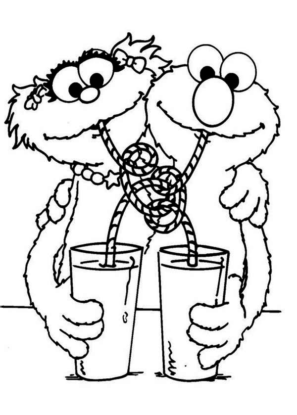 600x839 Sesame Street Coloring Pages Elmo 327458