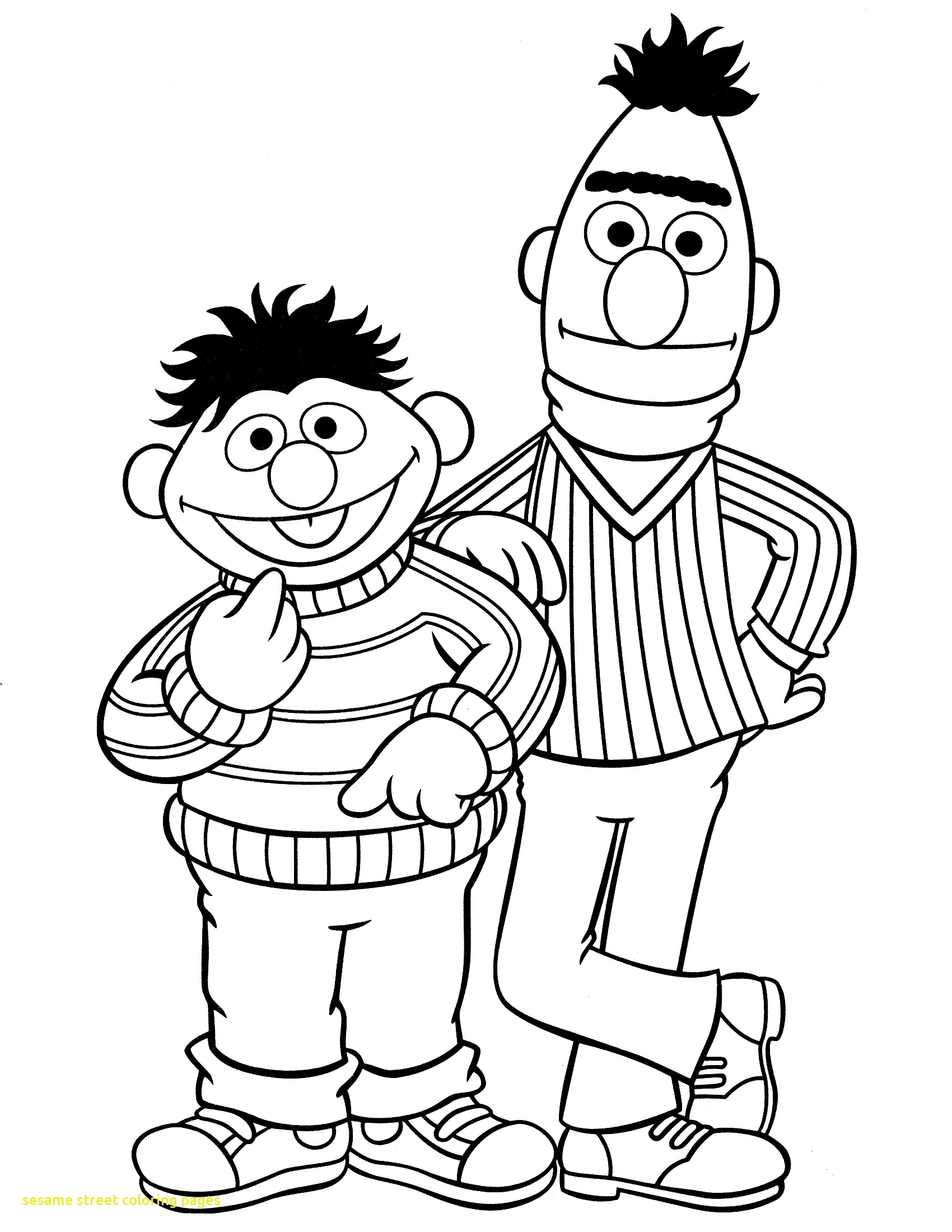 1700x2200 Unique Sesame Street Coloring Pages Gallery Printable Coloring Sheet