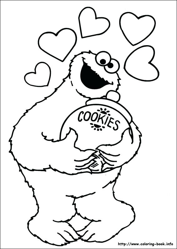 567x794 Coloring Pages Of Grover From Sesame Street Sesame Street Coloring