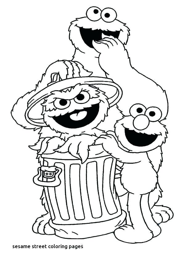 600x850 Sesame Street Halloween Coloring Pages Color Pages Printable