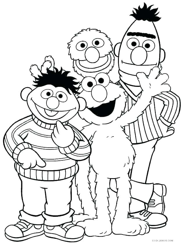 640x850 Sesame Street Printable Coloring Pages Index Coloring Pages Free