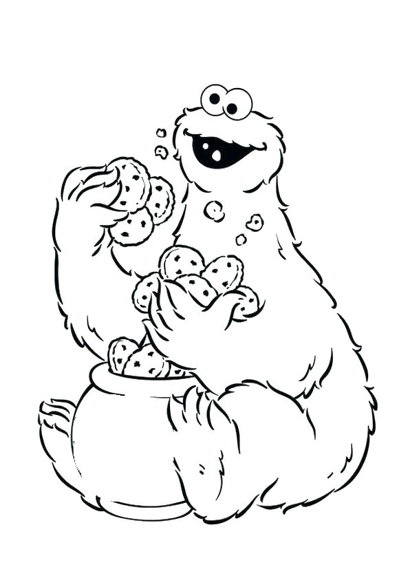 593x840 Elmo Coloring Page Sesame Street Coloring Pages Free Printable Get