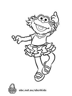 236x314 Here We Provide Some Black And White Sesame Street Coloring Pages