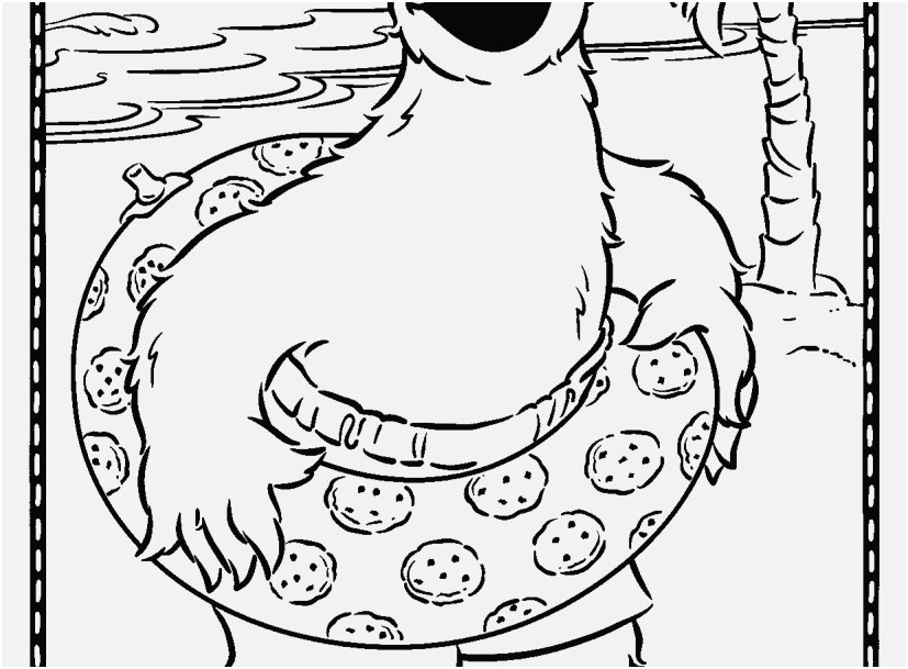 827x609 Elmo Printable Coloring Pages Picture Charming Sesame Street