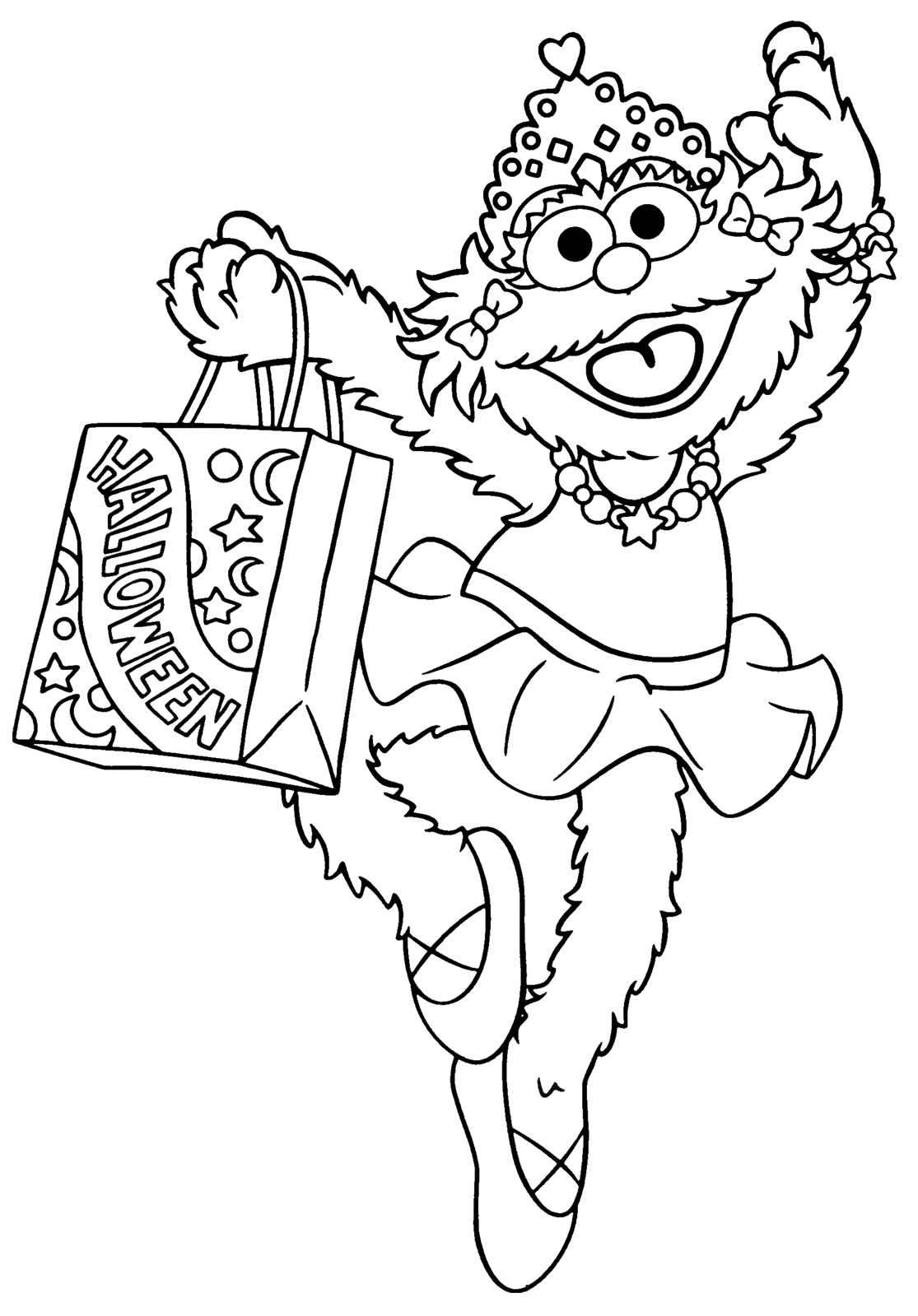 1115x1599 Sesame Street Characters Coloring Pages