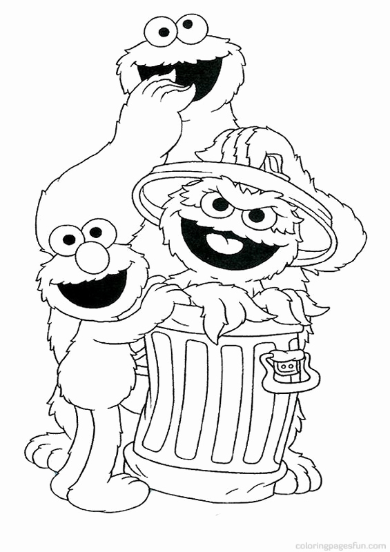 565x800 Sesame Street Coloring Pages Coloring Pages Funny Coloring Sesame