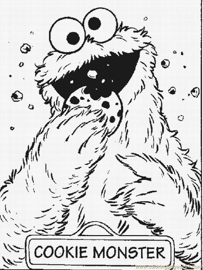 650x863 Sesamestreet3lrg Coloring Page