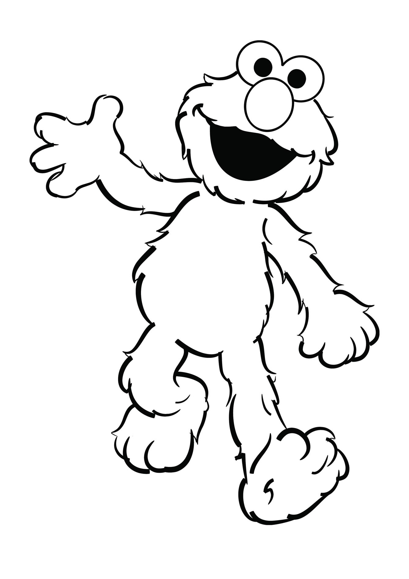1337x1891 Sesame Street To Print For Free